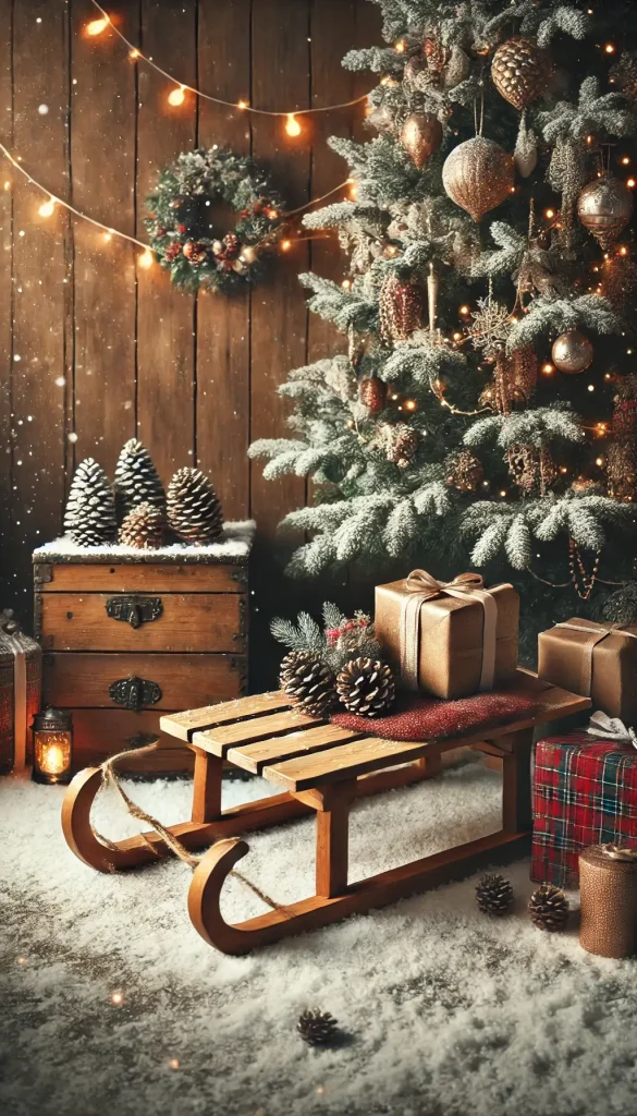 Christmas tree with gifts