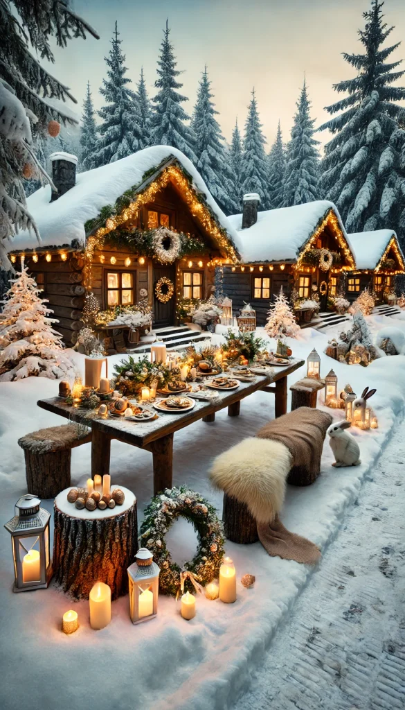 Nordic-Style Easter Celebration in the Snow