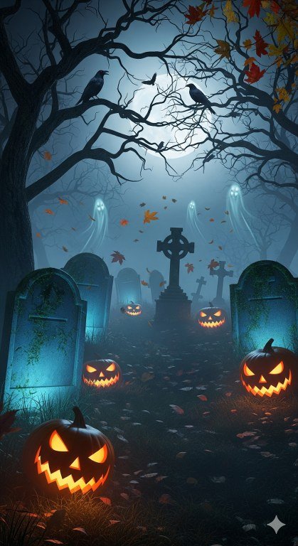 Foggy Graveyard