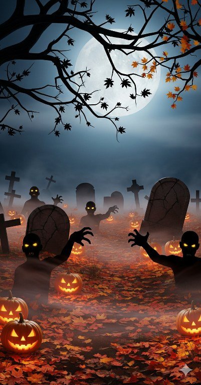 Mixed Halloween Scenes