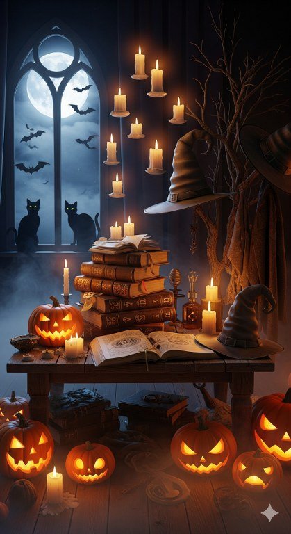 Spell Book Scene