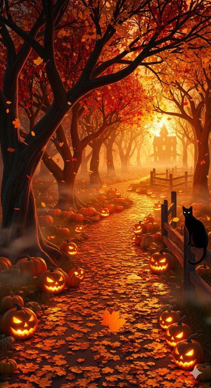 Autumn Forest Path
