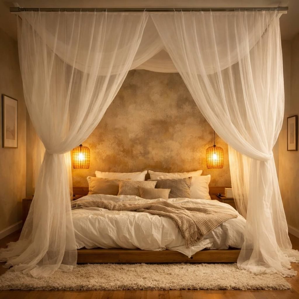 Canopy bedroom idea
