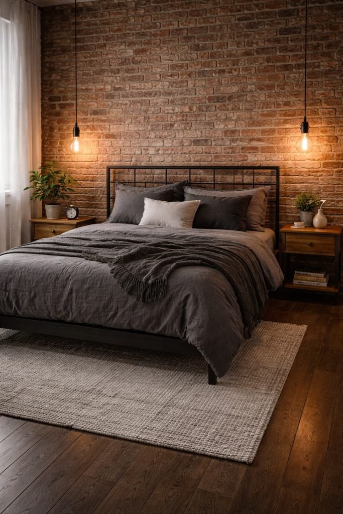 Industrial Small Bedroom