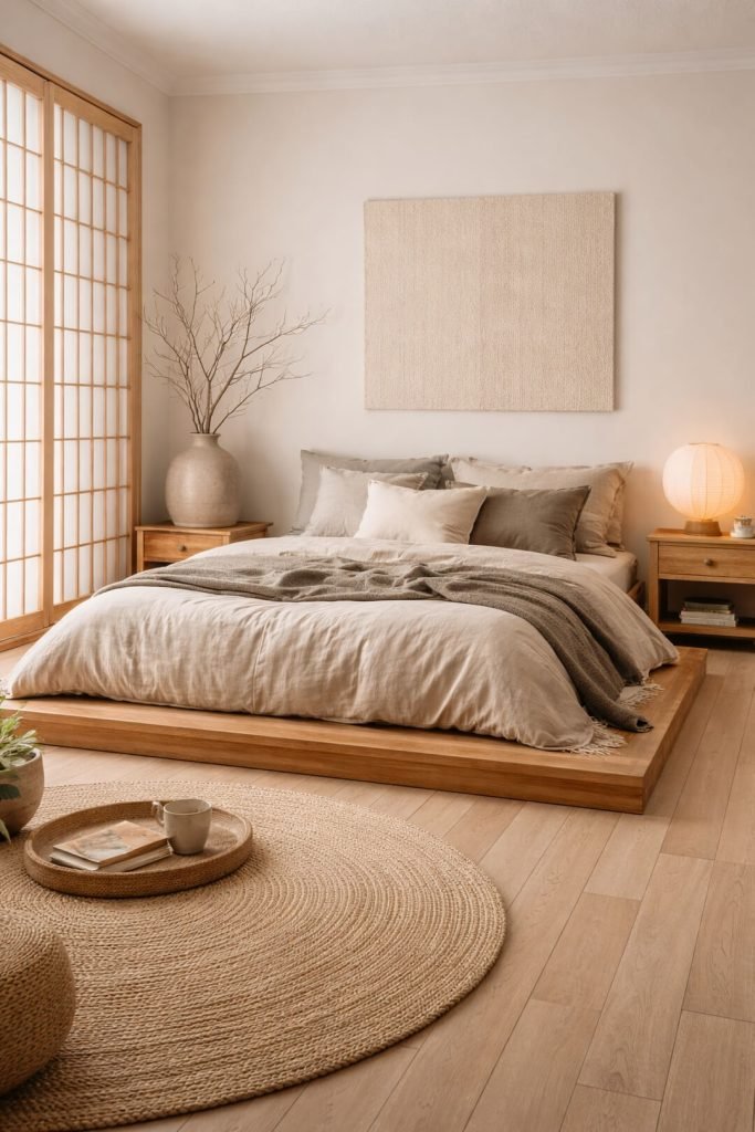 Japandi Small Bedroom