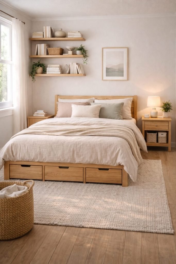 Smart Storage Small Bedroom