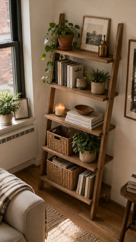 Add a Ladder Shelf