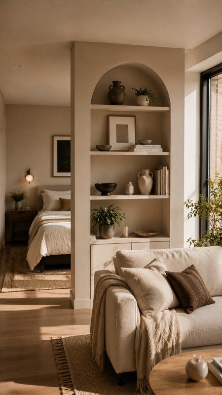 Arched Shelving Divider