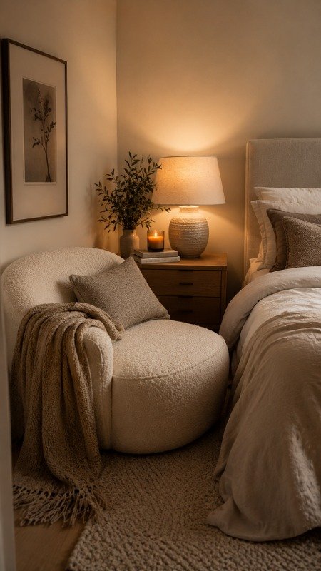 Bedroom Lounge Chair Corner