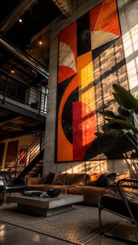 Bold Geometric Artwork