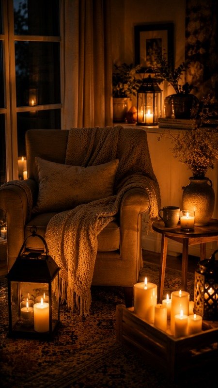 Candlelit Evening Corner
