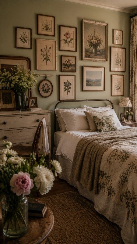 Cottagecore Floral Gallery Wall