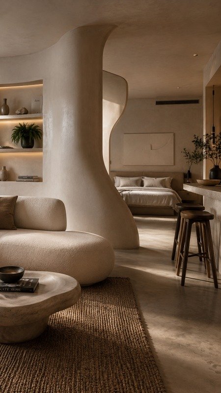 Curved Architectural Divider