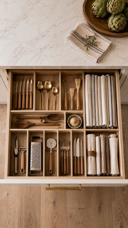 Divide Drawers with Organizers