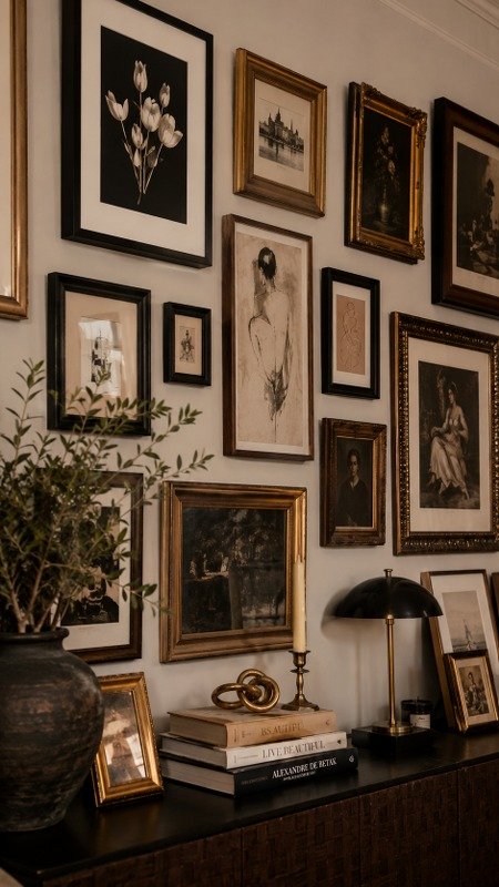 Eclectic Mixed-Frame Gallery