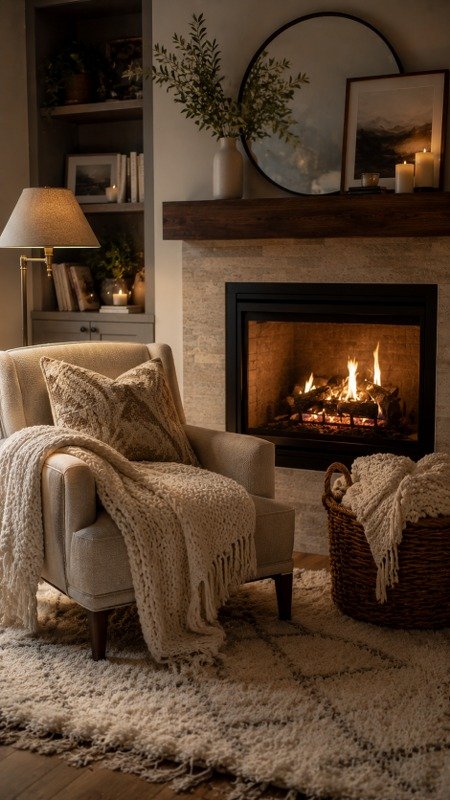 Fireplace Relaxation Spot