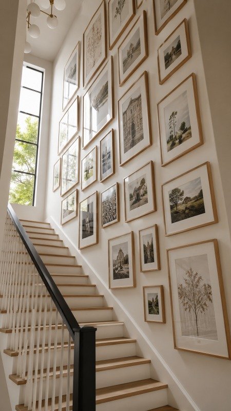 Floor-to-Ceiling Gallery Wall