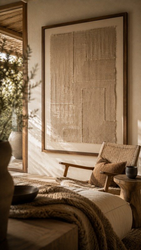 Framed Fabric Panels