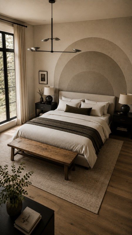 Hand-Painted Accent Wall