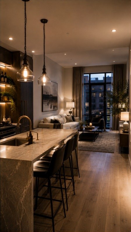 Kitchen Island Divider