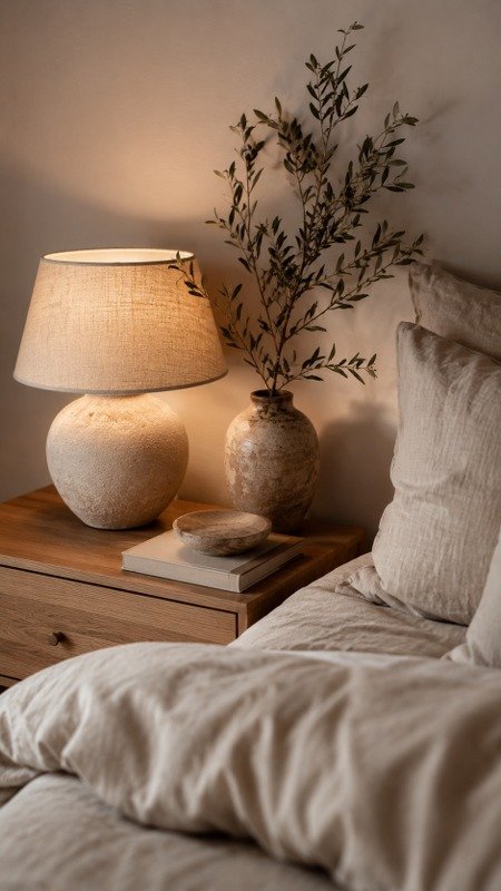Linen Table Lamps