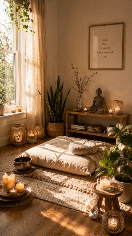 Meditation and Mindfulness Nook