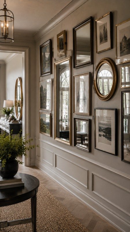 Mixed Mirrors and Artwork Gallery