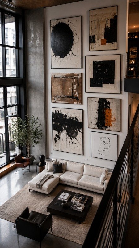Modern Abstract Art Wall