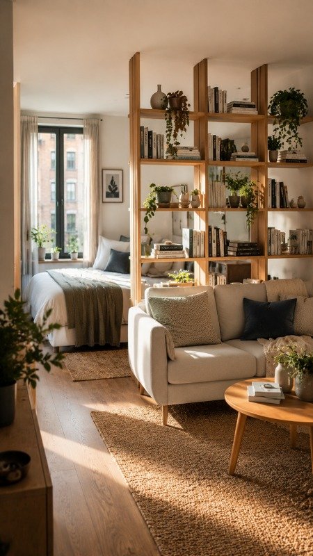 Open Bookshelf Divider