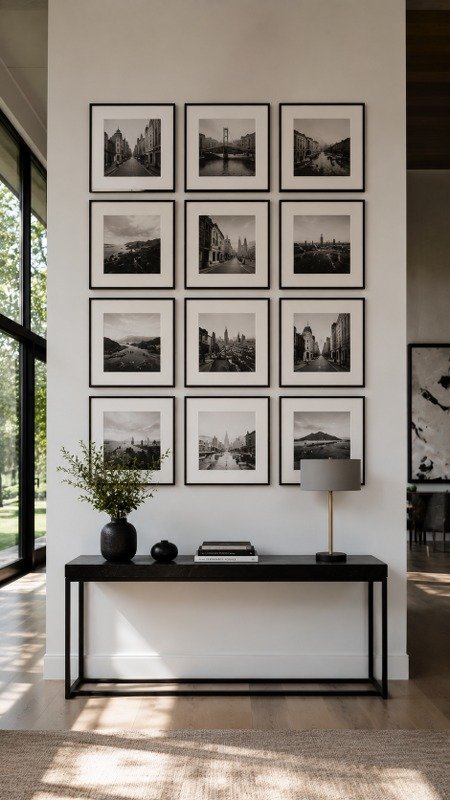 Perfect Symmetrical Grid Display