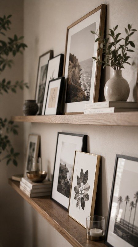 Picture Ledge Layered Gallery