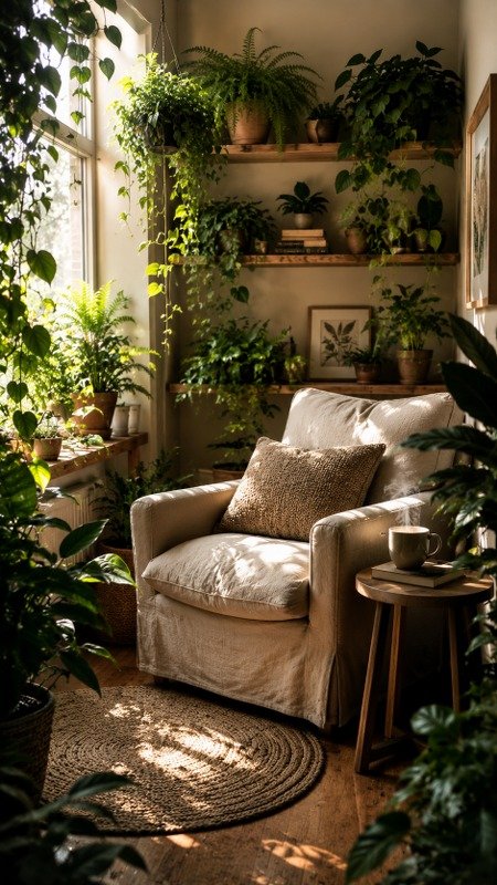 Plant-Filled Retreat
