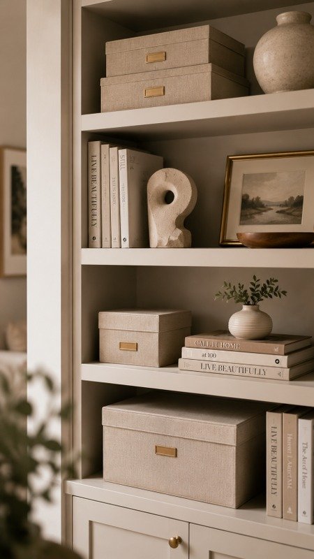 Store Items Inside Decorative Boxes