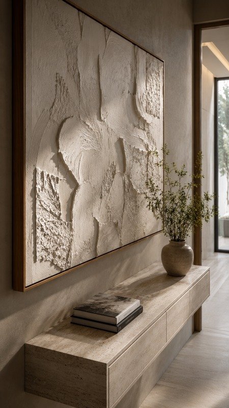 Textured Canvas Art