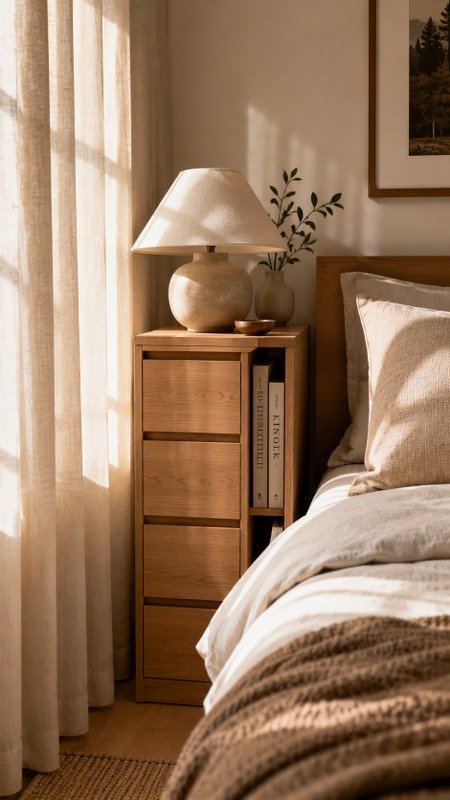 Upgrade to a Slim Storage Nightstand