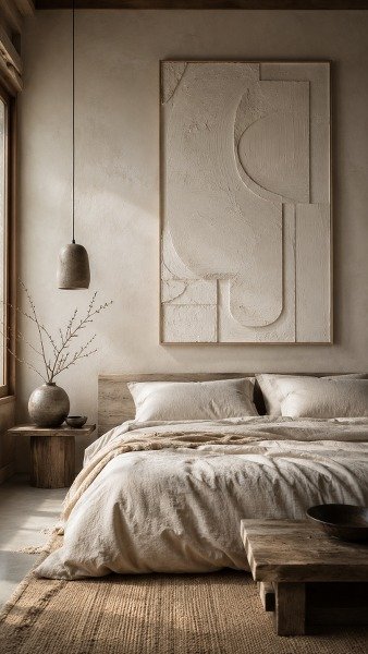 Wabi-Sabi Hand-Sculpted Texture