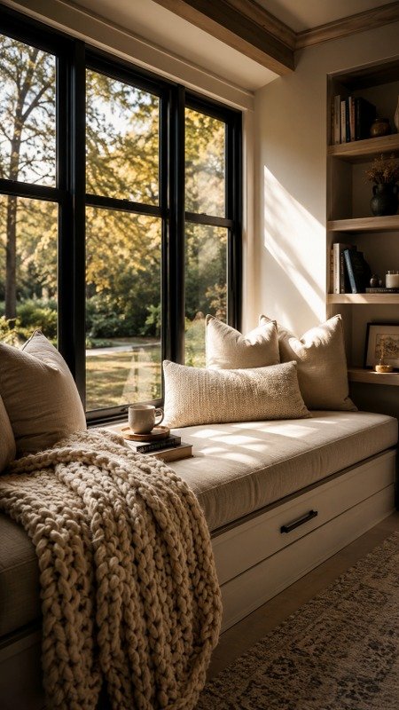 Window Seat Reading Nook