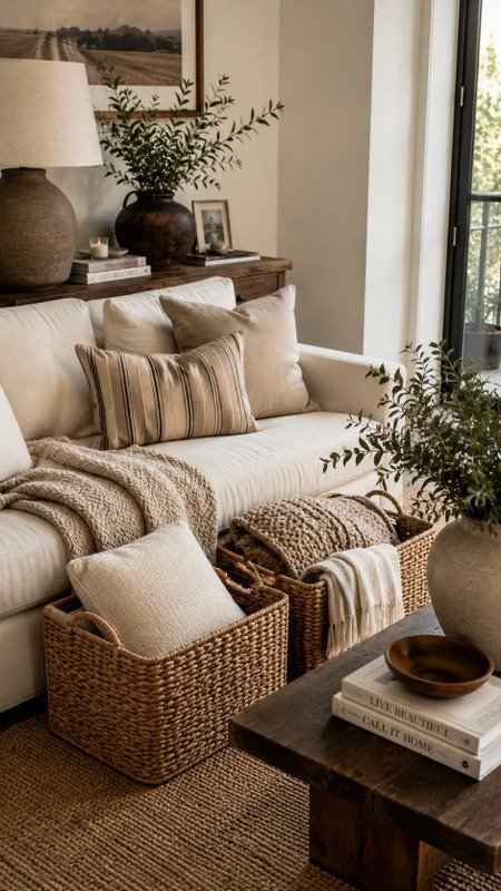 Woven Storage Baskets