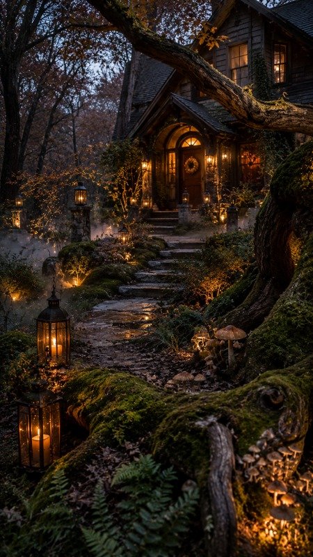 Create a Moonlit Witch's Garden