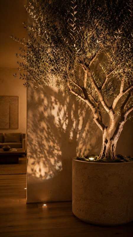 Indoor Plant Accent Lighting