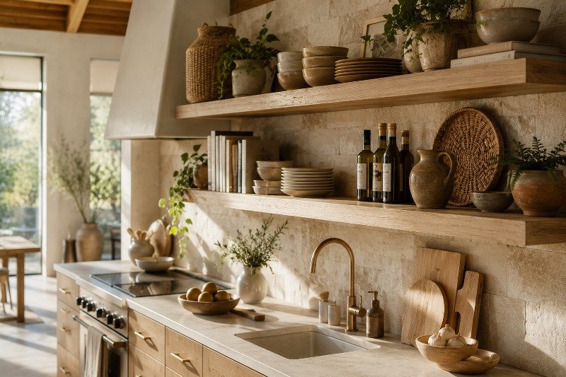 Style Open Shelving with Purpose