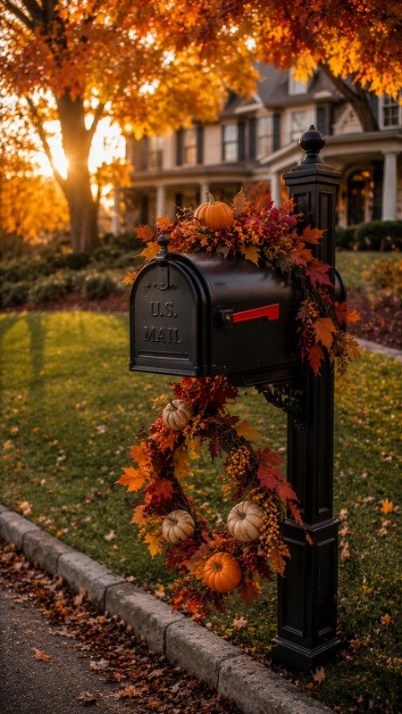 Turn Your Mailbox into a Halloween Focal Point