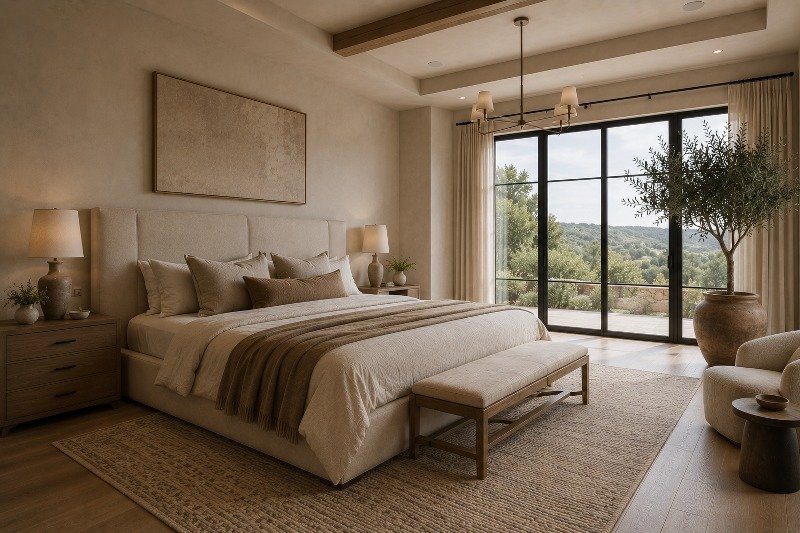 Create an Oversized Upholstered Linen Headboard